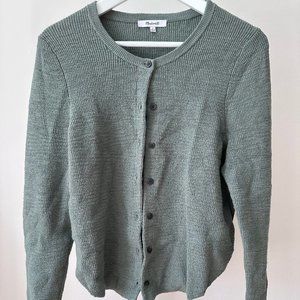 Madewell Ribbed Knit Cardigan